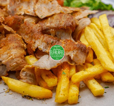Shawarma Meat & Chips